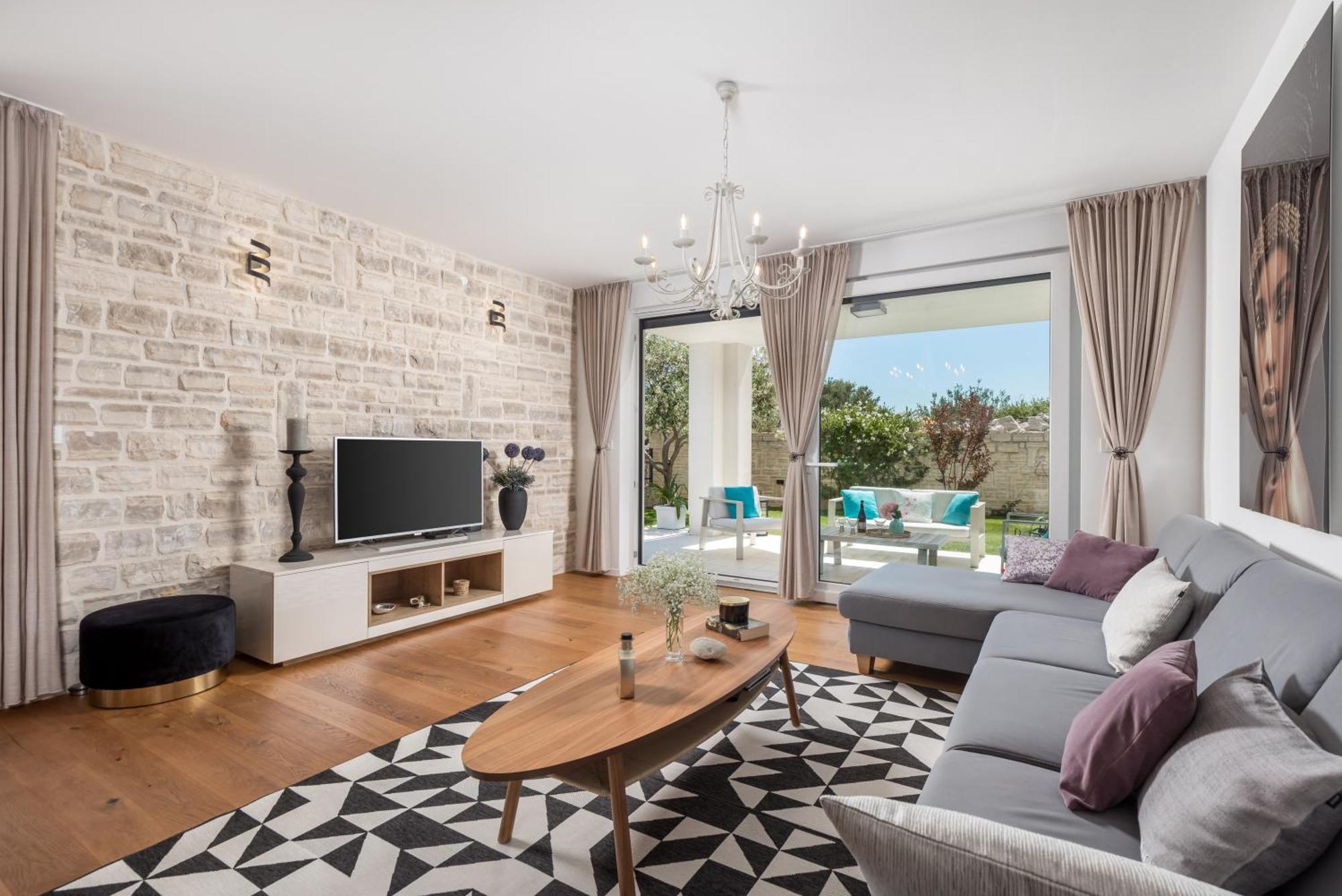 Luxury Apartment Hyperion With Private Pool And Garden Murter Dış mekan fotoğraf