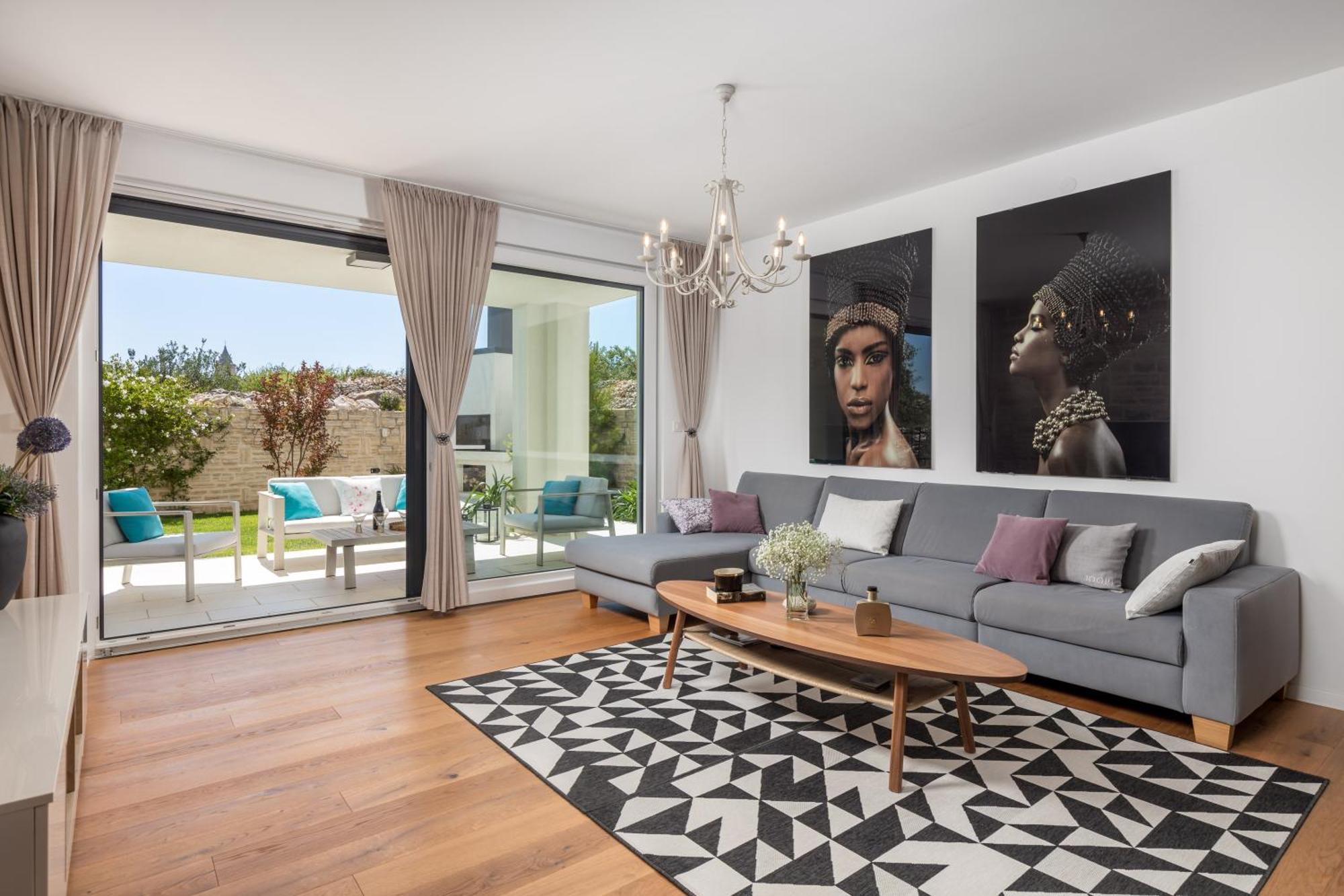 Luxury Apartment Hyperion With Private Pool And Garden Murter Dış mekan fotoğraf
